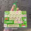 26 Keyboard Keychain Toy Stories Pendant Hanging Ornament For Bag Charms Party Gift For Fans Clicker Fidget Keyboard Keychain