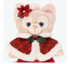 Lina Bell Plush Badge DisneySea 2024 Christmas Duffy Friends Dancing Snowflakes Lina Bell [Tokyo Exclusive] &