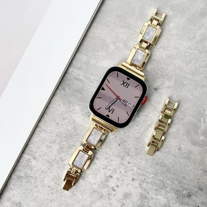 Elegante Cinturino per Orologio a Maglie di Metallo e Resina per Huawei Watch Fit 3 Cinturino Fit 4 4pro Braccialetto per Huawei Watch Fit 5 5Pro Cintura