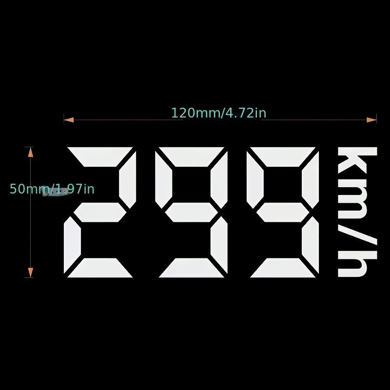 299 Speed Racing Reflective Sticker, Fade Resistant Decal for Motorcycle Helmet Bike Motocross, Black Grey White Red