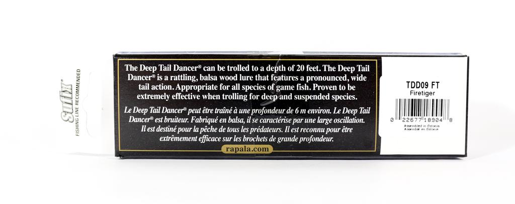 Rapala Tail Dancer Deep Floating Lure TDD09/OTU (1978)