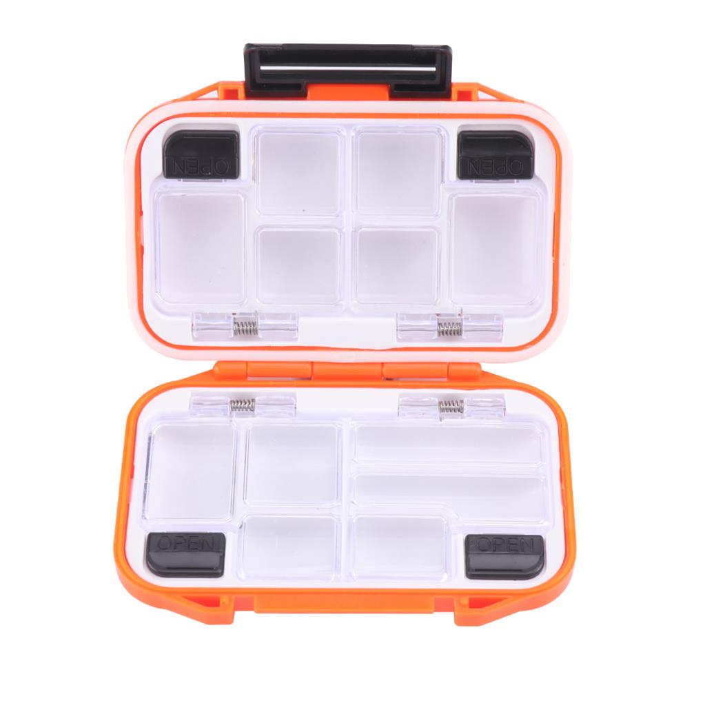 Large Capacity Tackles Fishing Flexible Box Hook Organizer Accessories Outdoor Plastic Container Compartments Storage with Gear