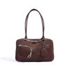 2025 new shoulder bag fashionable simple pillow bag high sense retro tote bag portable commuter versatile women's bag