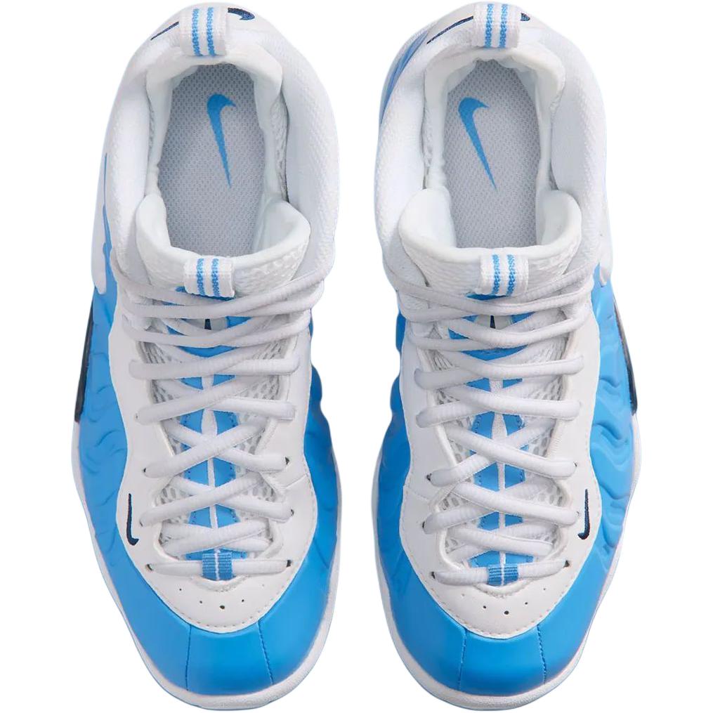 Nike Little Posite Pro Mid top Children's Basketball Shoes Blue Kids' IQ7230-400