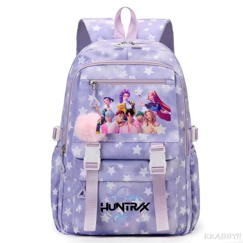 Rumi Mira Zoey Imprimé Sac à Dos pour Femme Garçons Filles Cartable Sac Étudiant Adolescent Enfants Sac à Dos Sac d'École Rucksack
