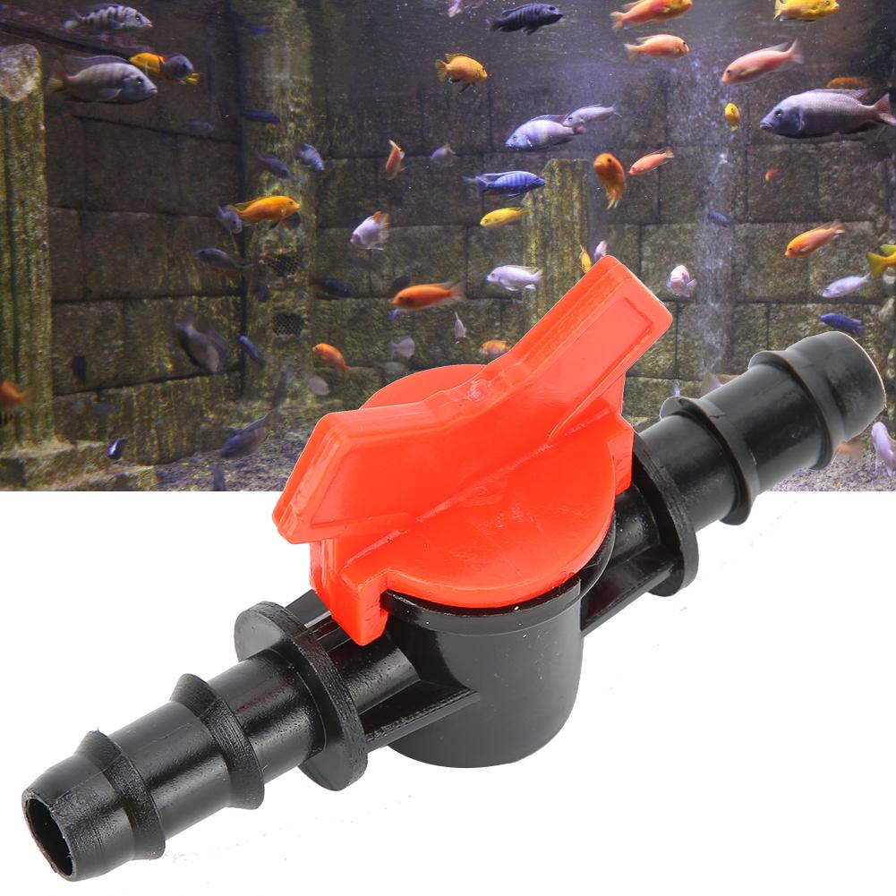 2pcs Fish Tank Water Flowing Regulator Valve Water Flowing Controller Tube Pipe Connector