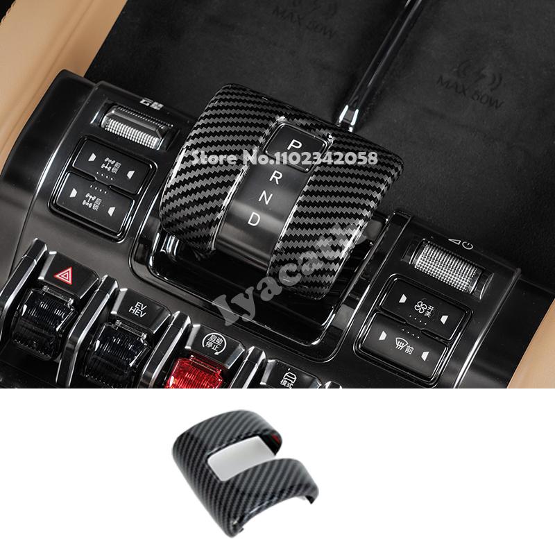 For BYD Leopard 8 FangChengBao 8 2024 2025 ABS Carbonfiber Central Control Window Lift Switch Cover Gear Steering Wheel Panel