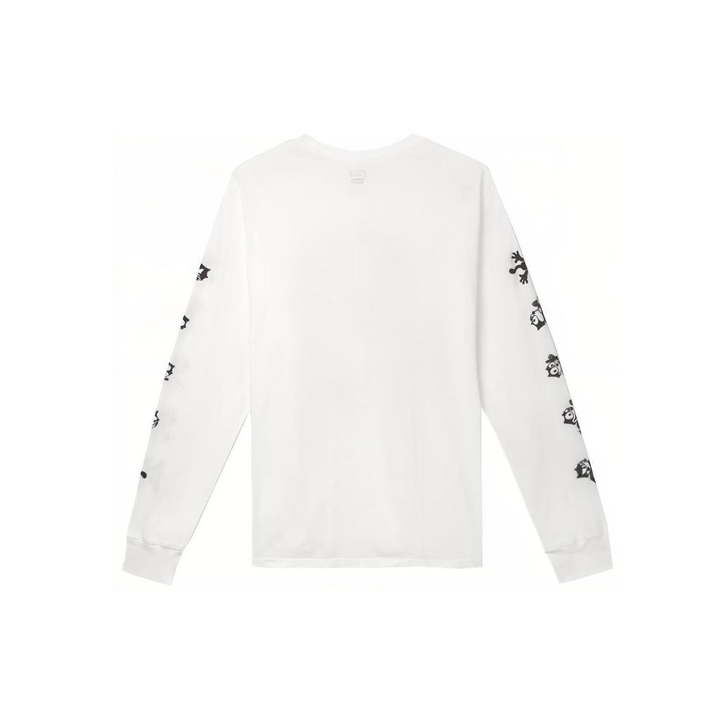 Levis X Felix The Cat Buchstaben-Print Sweatshirt Herren Sweatshirt Weiß A1249-0000