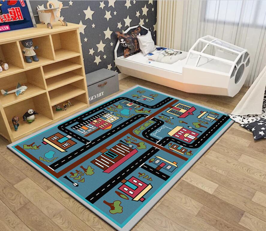 Nordic Floral Carpets Plant Abstract Floral Home Carpet Hotel Living Rooms Bedrooms Bedside Carpets