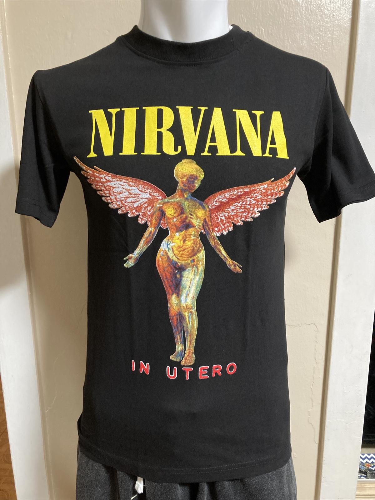 26 T SHIRT NIRVANA SIZE 2XL Color Black Unisex T-Shirt M