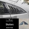 Changan UNIV Rear Triangle Window Trim Shark Gills Stickers