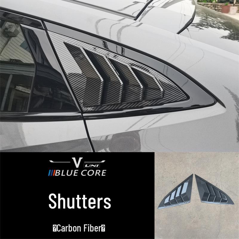 Changan UNIV Rear Triangle Window Trim Shark Gills Stickers