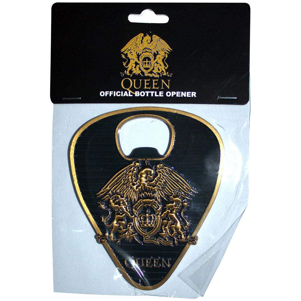 Queen Gold Crest Plectrum Bottle Opener