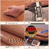 Master Xi 2025 Dual-Use Bamboo and Ice Silk Straw Mat for Summer and Winter