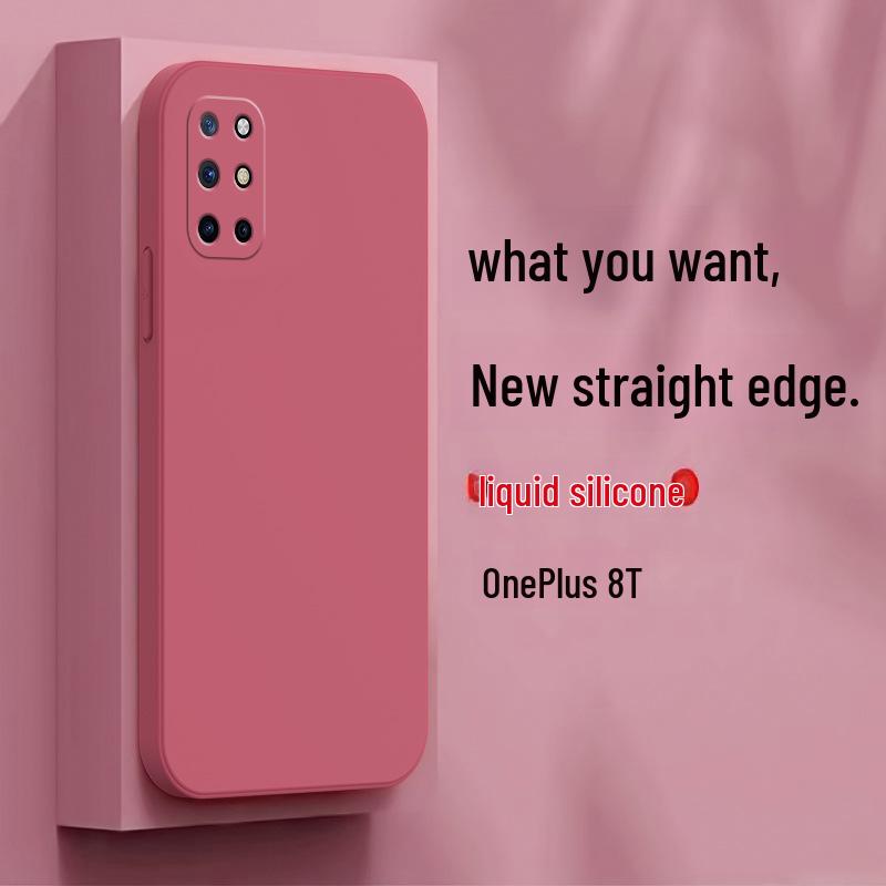 Ochranné pouzdro OnePlus 8T: Měkký kryt z tekutého silikonu pro plnou ochranu