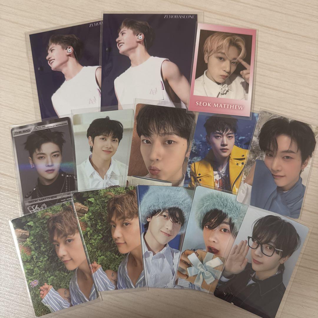 

[USED] ZEROBASEONE ZB1 Matthew Metu bulk sale