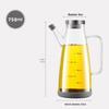 ZISIZ Stainless Steel Glass Oil Dispenser