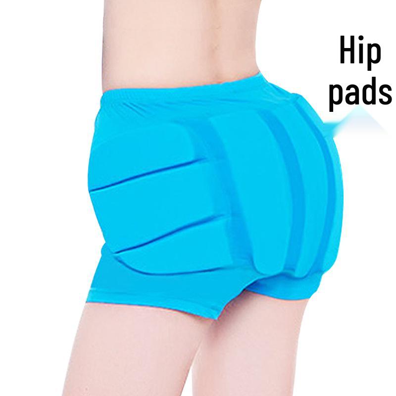 Kids' Lycra Elastic Ski & Skate Protective Shorts