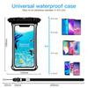 Dry Bag Waterproof Case For Phone Full View Transparent Underwater Swimming Hiking Pouch Photograph Phone Covers