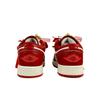 Jordan Air Jordan 1 Slip Resistant Abrasion Resistant Low top Vintage Basketball Shoes Unisex White Red Gold 553558-163(Team619-)