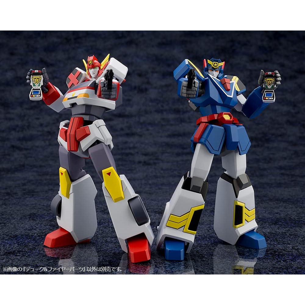 Brave Police Jay Decker Duke & Fire Parts Non-Scale Plastic Model Kit Approximately 115mm