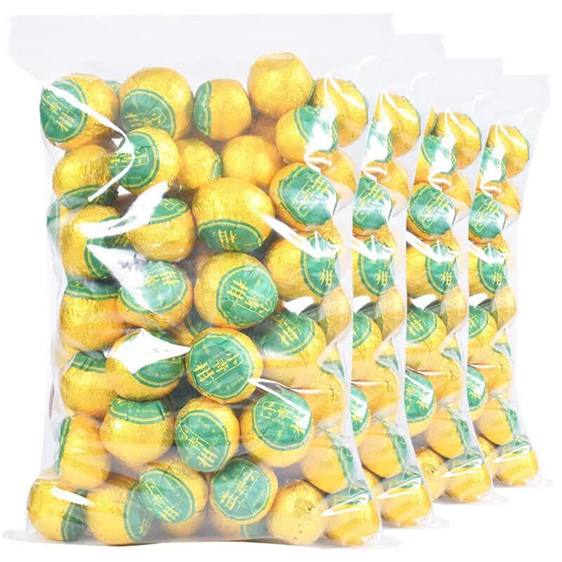Yihacun Small Green Tangerine Pu er Ripe Tea