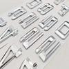 3D ABS Car Letters Logo 420d 430d Badge Sticker Rear Trunk Emblem Decals For BMW 4 Series F32 F33 F36 Auto Marking Accessories