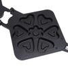 Heart Shape Waffle Maker Pan Non Stick Double Sided Baking Pan Breakfast Sandwich Maker Small Kitchen Appliances