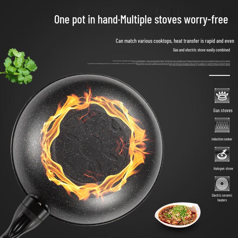 Jitian Jiang Maifan Stein Antihaft-Wok