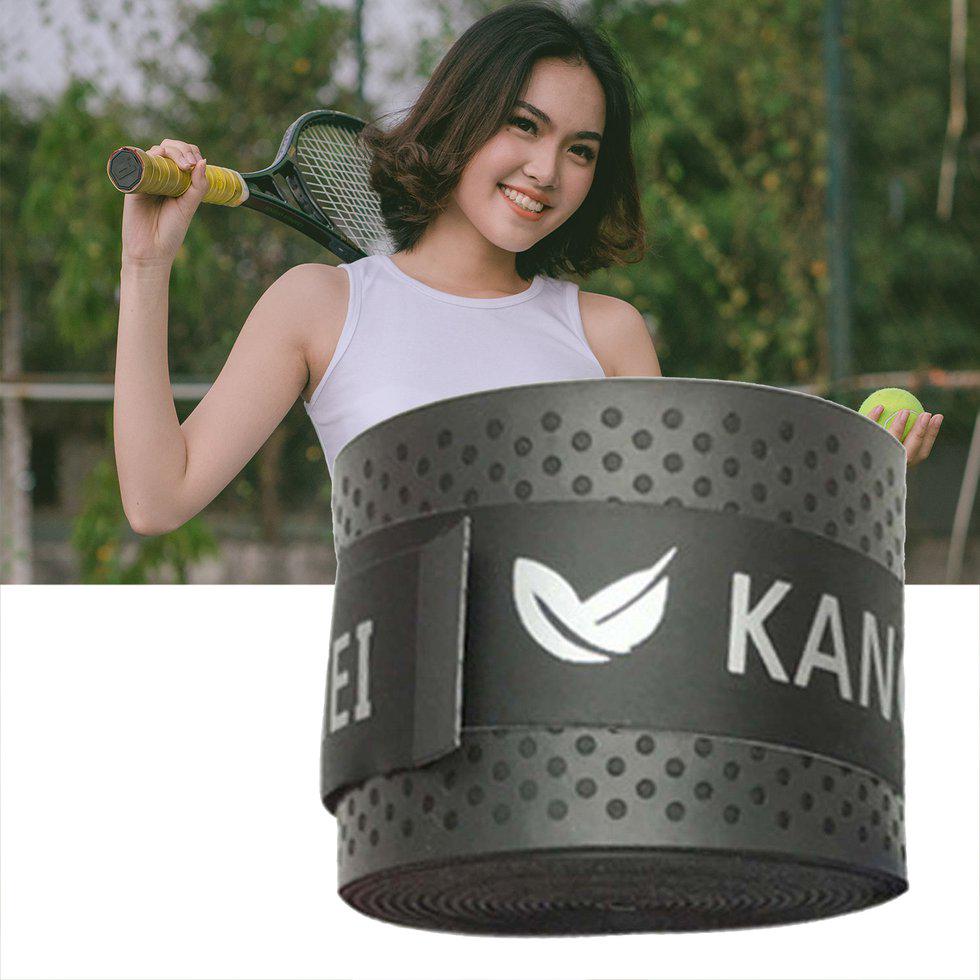 Elastic Tennis Racket Pu Overgrip Anti-Skid Sweat Absorbed Soft Wrap ...