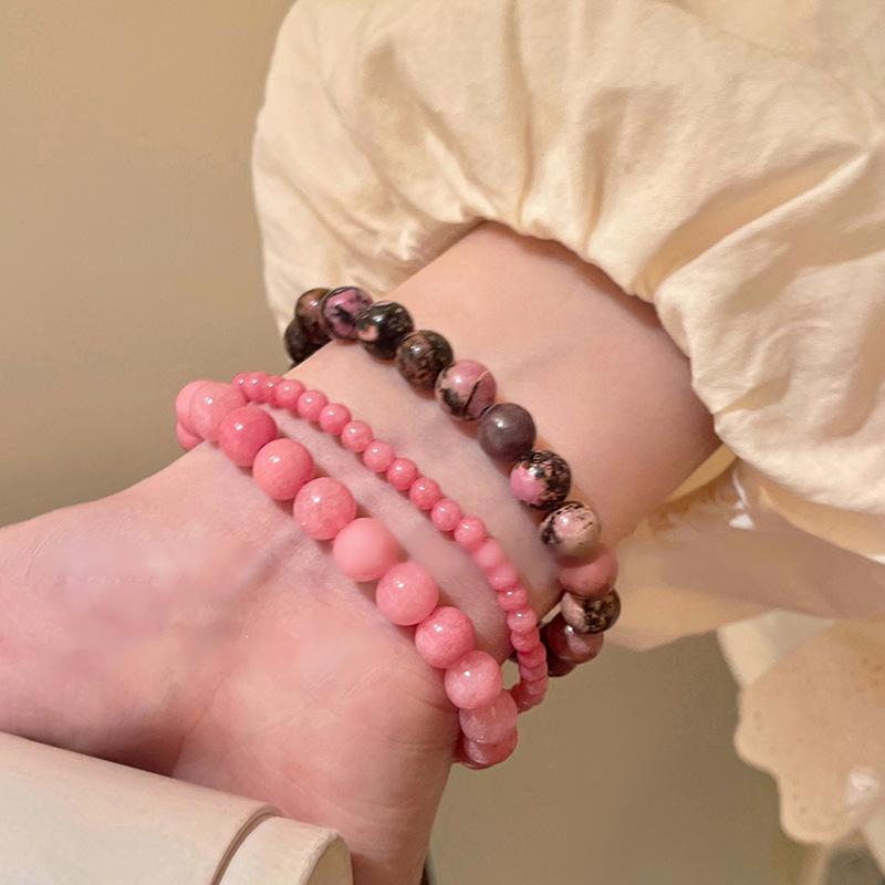 Elegant Chinese-Style Beaded Bracelet: Minimalist Design with Luxurious Touch for Women