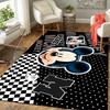 1Pc Mickey Mouse Artwork Rug, Office Carpet Indoor Outdoor Doormat, Non-Slip Soft, Living Room, Christmas Halloween Gift. M928455