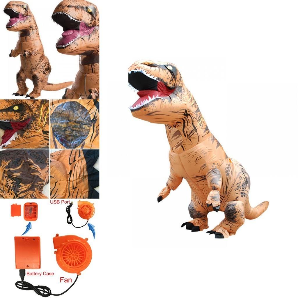Fantastic Adult T-rex Inflatable Dinosaur Costume For Memorable Fancy Dress Parties