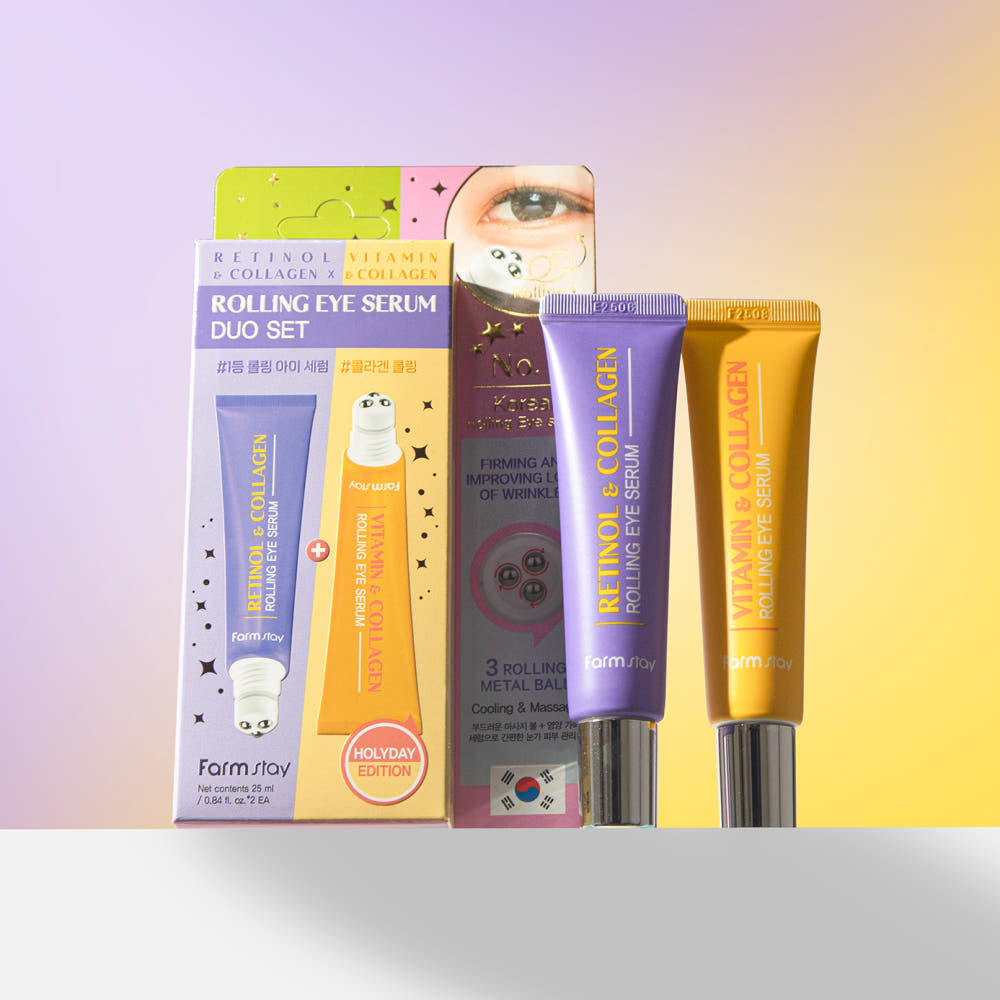 

[Farmstay] Rolling Eye Serum Duo Set (25ml+25ml) 1EA