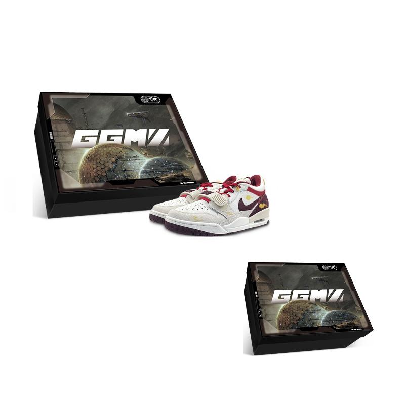 

Jordan Legacy 312 Slip Resistant Abrasion Resistant Low top Vintage Basketball Shoes Men s White IB4712-161(Team116-BOX) 45.5