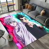 Alfombra HxH Anime Hunter×Hunter Dibujos Animados para Dormitorio Sala de Estar Decoración de Sofá del Hogar, Alfombrilla Grande Decorativa Infantil Regalo