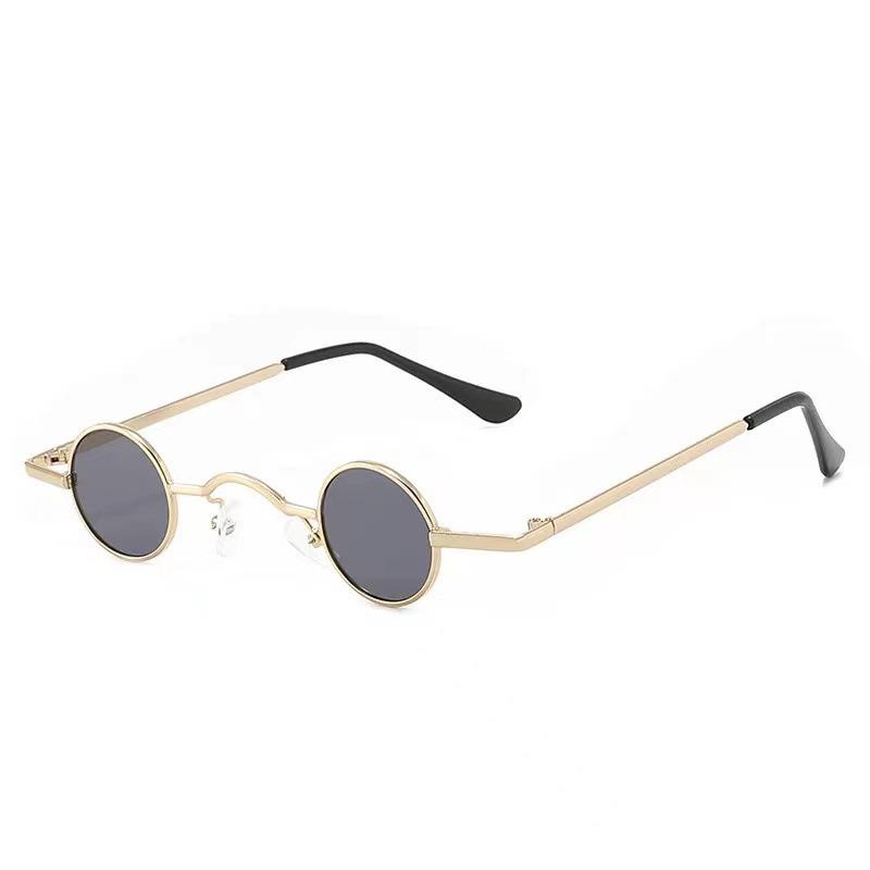 Trendy Retro Small Round Frame Sunglasses - Fun & Quirky Douyin-Inspired Design
