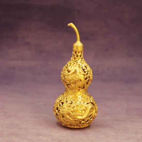 Ruyi Brass Pixiu Gourd Faucet Ornament: Attract Wealth & Blessings