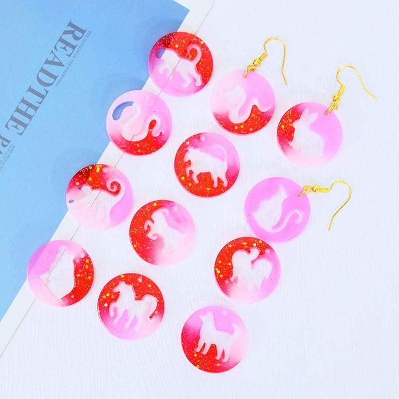Versatile Silicone Molds DIY Jewelry Making Moulds Fashion Accessories Mould Resin Casting Mold Earrings Pendant Molds