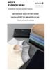 100% Pure Wool Men's High Neck Loose Knit Cashmere Sweater - Autumn/Winter Pullover Sweater