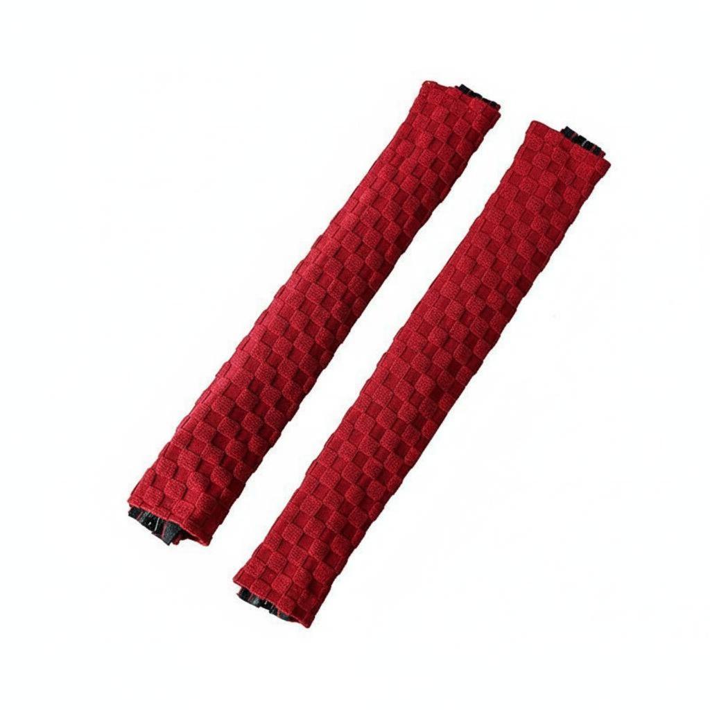 2 Pezzi Copribracciolo Sedia Chiusura a Velcro Elastico Jacquard Protezione Bracciolo Sedia da Ufficio Cuscino di Supporto Copertura Antipolvere