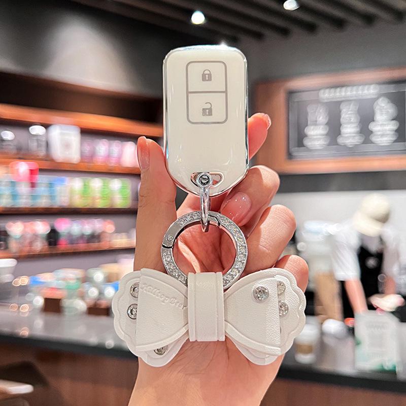 Etui na kluczyk samochodowy Tianfeng do Yaris L/Vios FS - Premium Design dla Mężczyzn i Kobiet