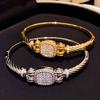 Europese en Amerikaanse Ovalen Patroon Gesp Armband, Modieuze en Verfijnde Armband, Licht Luxe En
