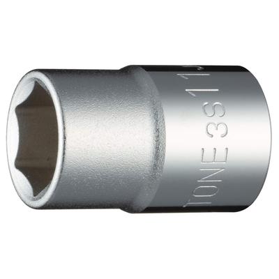 TONE Nástrčný kľúč Uhol pohonu Šírka proti ploche 11 mm (Šesťhranné) 3S-11 9,5 mm (3/8")