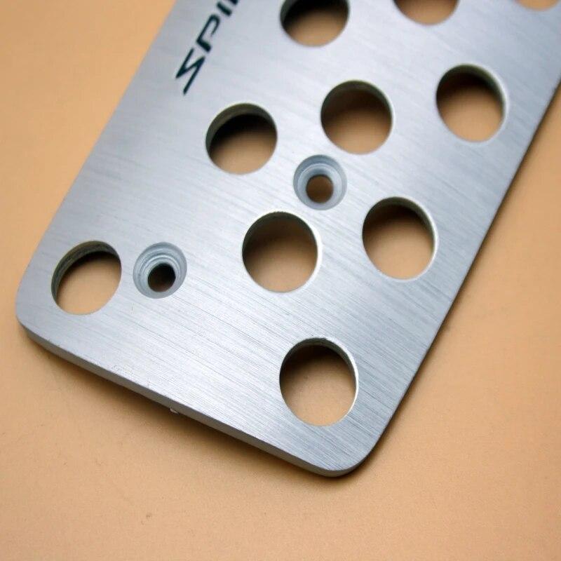 Car Accessories For Honda Accord 2008-2013 Euro Spirior AT Aluminum Accelerator Brake Footrest Pedal Pad Auto Styling Sticker