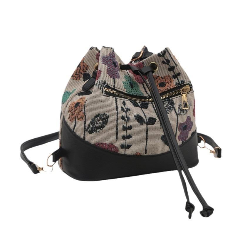 New autumn personality casual popular fashion crossbody simple trend shoulder bucket bag women