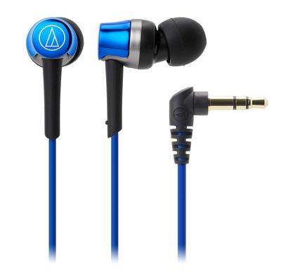 Audio Technica BL Earphones Wired Canal Type SoundReality Blue ATH-CKR30