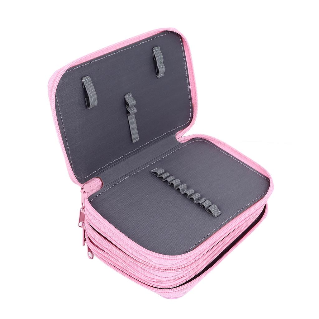 Pencil Case 72 Slots Colored Pencil Holder Bag   Handy Lightweight Pen Case   Stationery Storage