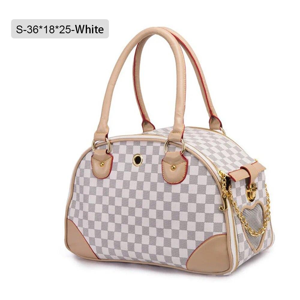 

Сумки-тоут для перевозки домашних животных, переноска для маленьких собак, уличная складная портативная сумка для переноски чихуахуа, йоркширская сумка S белый