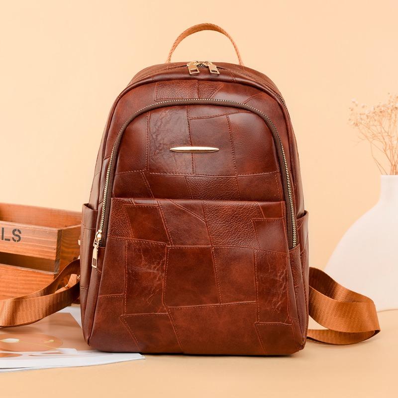 Backpack Women's New Fashion Travel Backpack Light Travel Simple Large Capacity Backpack